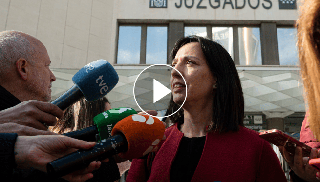 La delegada del Gobierno se atiene a «criterios de seguridad» al ubicar manifestaciones ante el Congreso